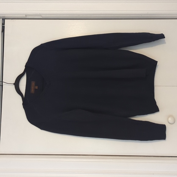 Men's navy Fairlane and Sons Sweater, Size Medium - Picture 2 of 6